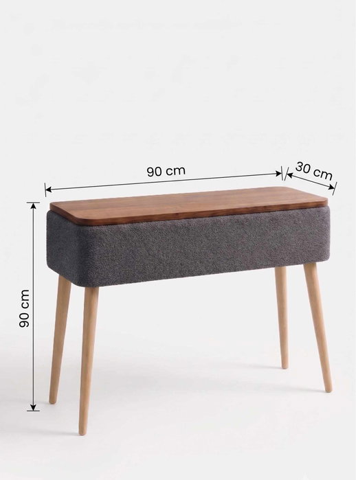 Hanah Home Sole - Aparador Antracita Hanah Home Sole - Aparador Antracita